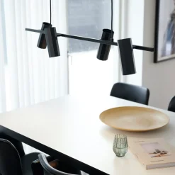 Nordlux Alanis 4 pendel sort