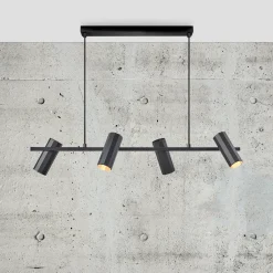 Nordlux Alanis 4 pendel sort