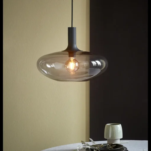 Nordlux Alton 35 pendel røgfarvet E27