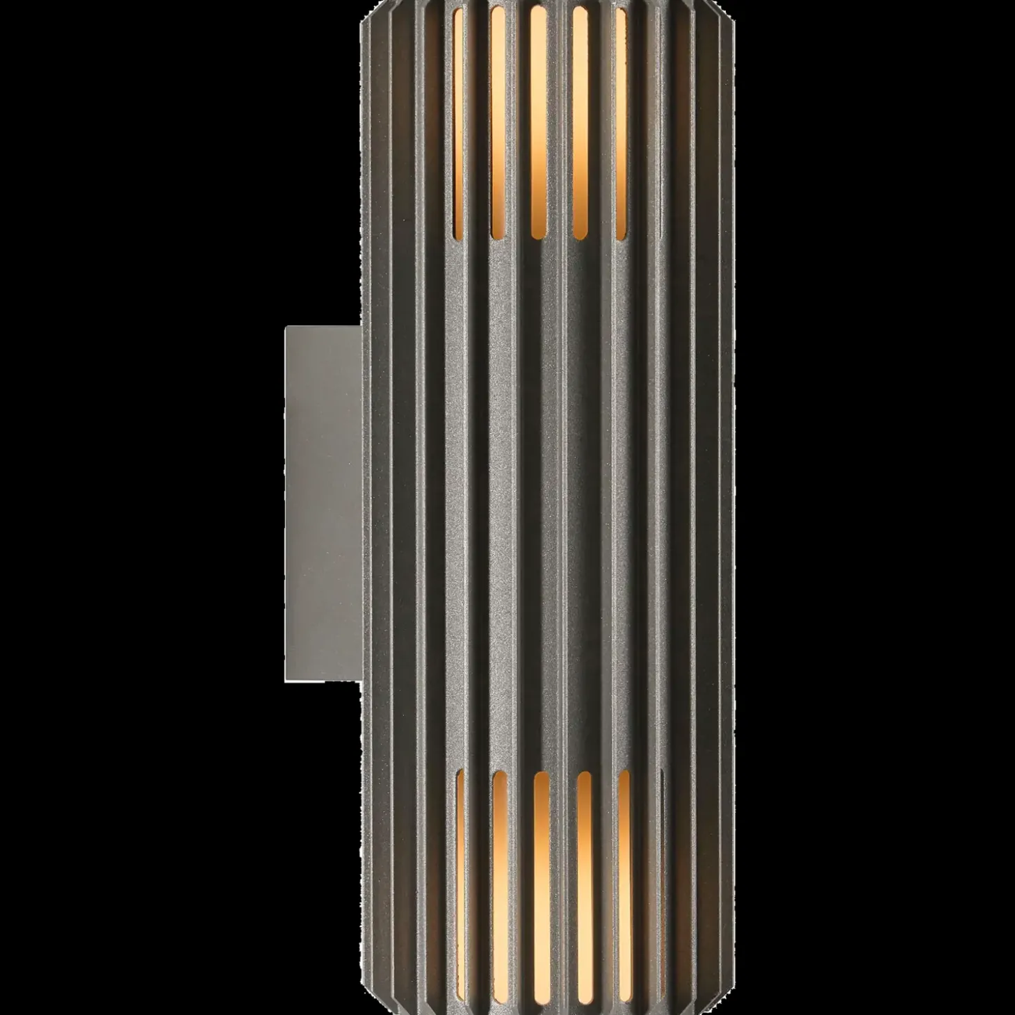 Nordlux Aludra dobbelt udendørs væglampe seaside antracit