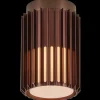 Nordlux Aludra udendørs loftlampe metallisk brun