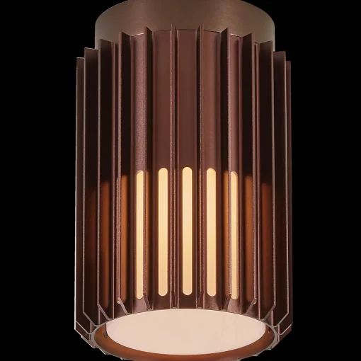 Nordlux Aludra udendørs loftlampe metallisk brun