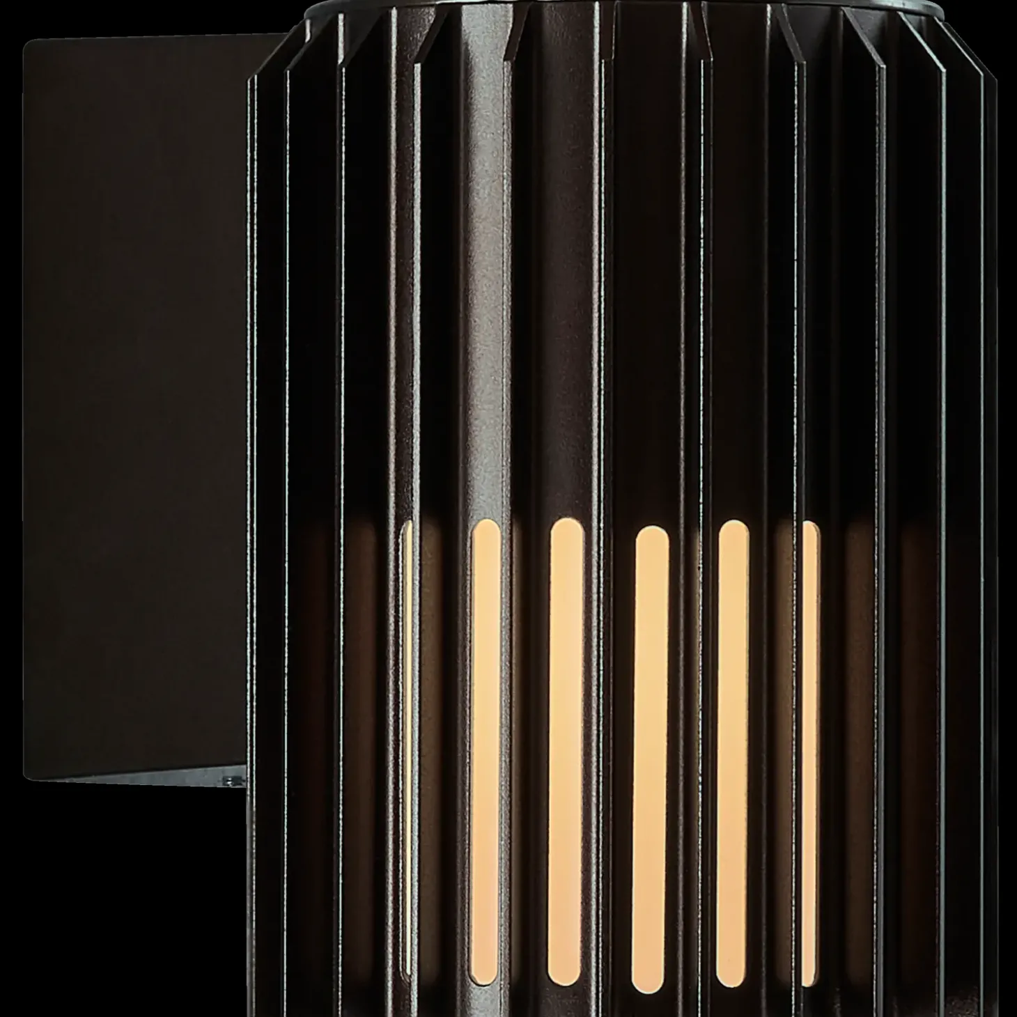 Nordlux Aludra udendørs væglampe sort