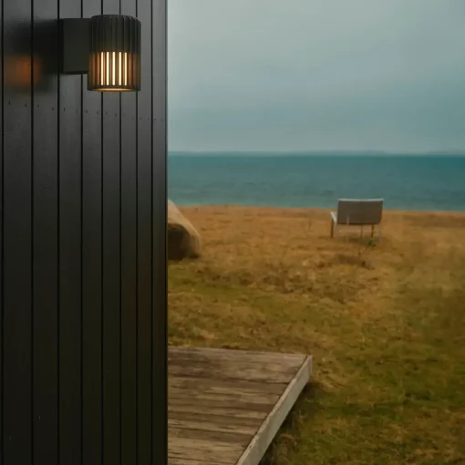 Nordlux Aludra udendørs væglampe seaside antracit