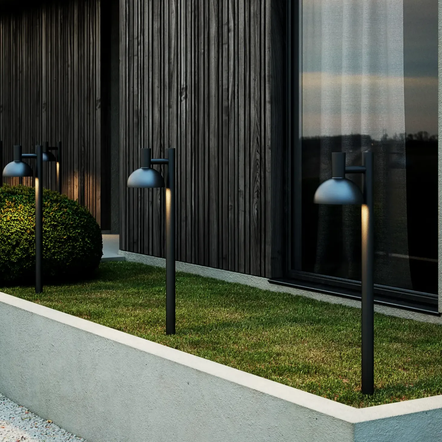 Nordlux Arki outdoor udendørs væglampe sort