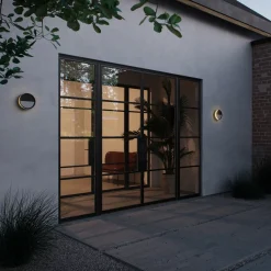 Nordlux Ava udendørs LED væglampe plafond sort