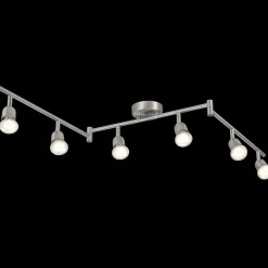 Nordlux Avenue 6-Rail spotlight børstet stål