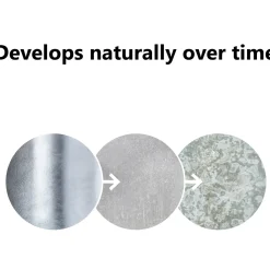 Nordlux base til havelamper galvaniseret