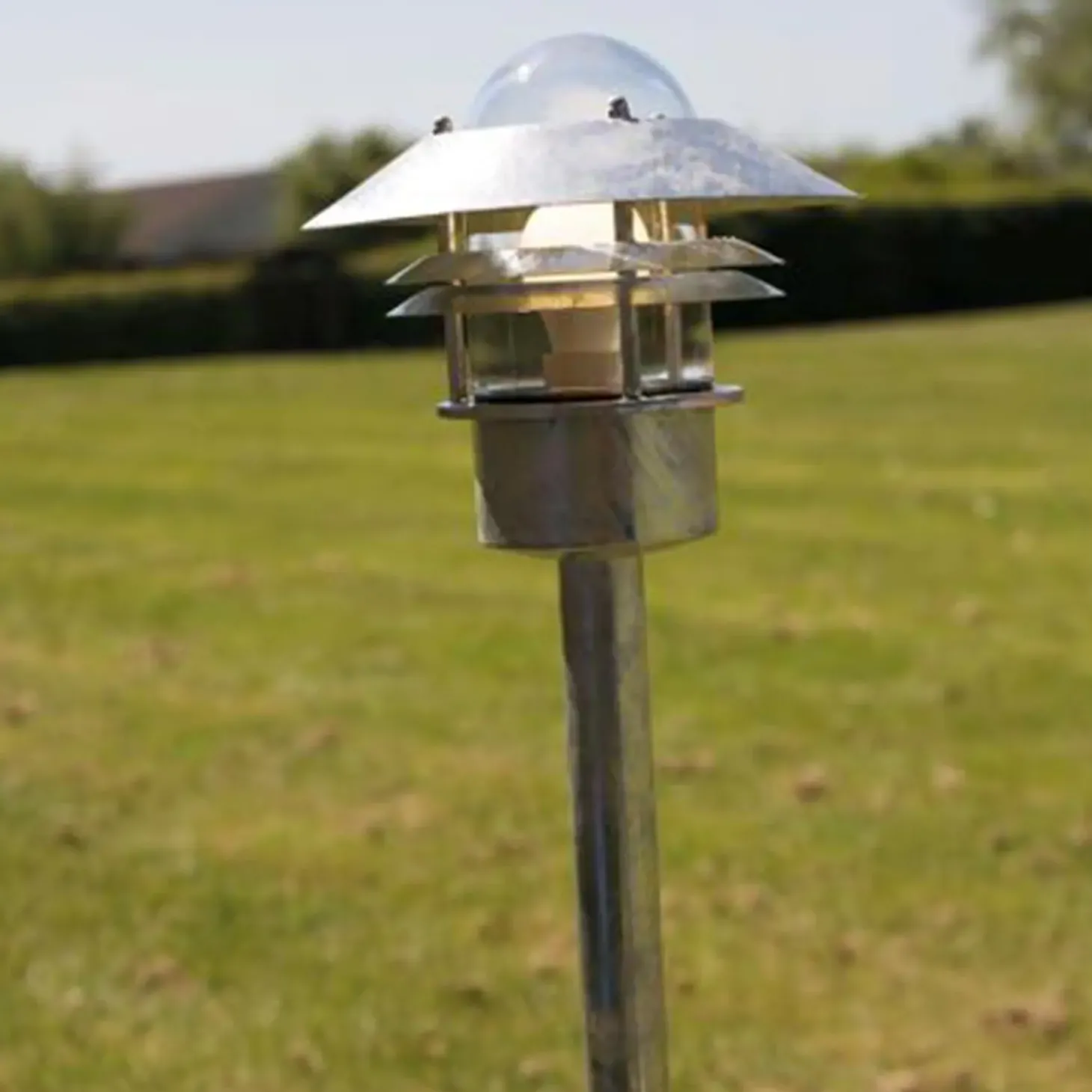 Nordlux base til havelamper galvaniseret