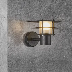 Nordlux Bastia 24 væglampe sort