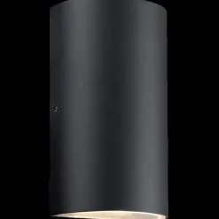 Nordlux Birk udendørs dobbelt væglampe sort