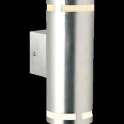 Nordlux Can Maxi dobbelt udendørs væglampe aluminium
