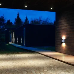 Nordlux Canto 2 væglampe galvaniseret