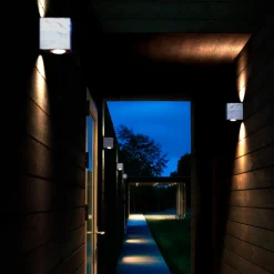 Nordlux Canto Kubi 2 udendørs væglampe galvaniseret stål