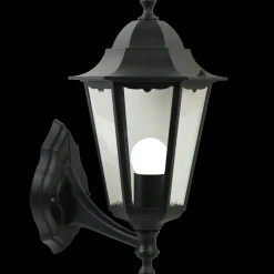 Nordlux Cardiff væglampe udendørs down sort