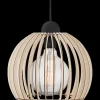 Nordlux Chino 25 pendel sort/træ