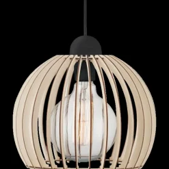 Nordlux Chino 25 pendel sort/træ