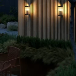 Nordlux Coupar udendørs væglampe sort