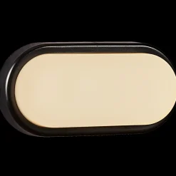 Nordlux Cuba Energy oval væglampe sort