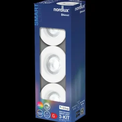 Nordlux Don Smart indbygningsspot 3-kit hvid
