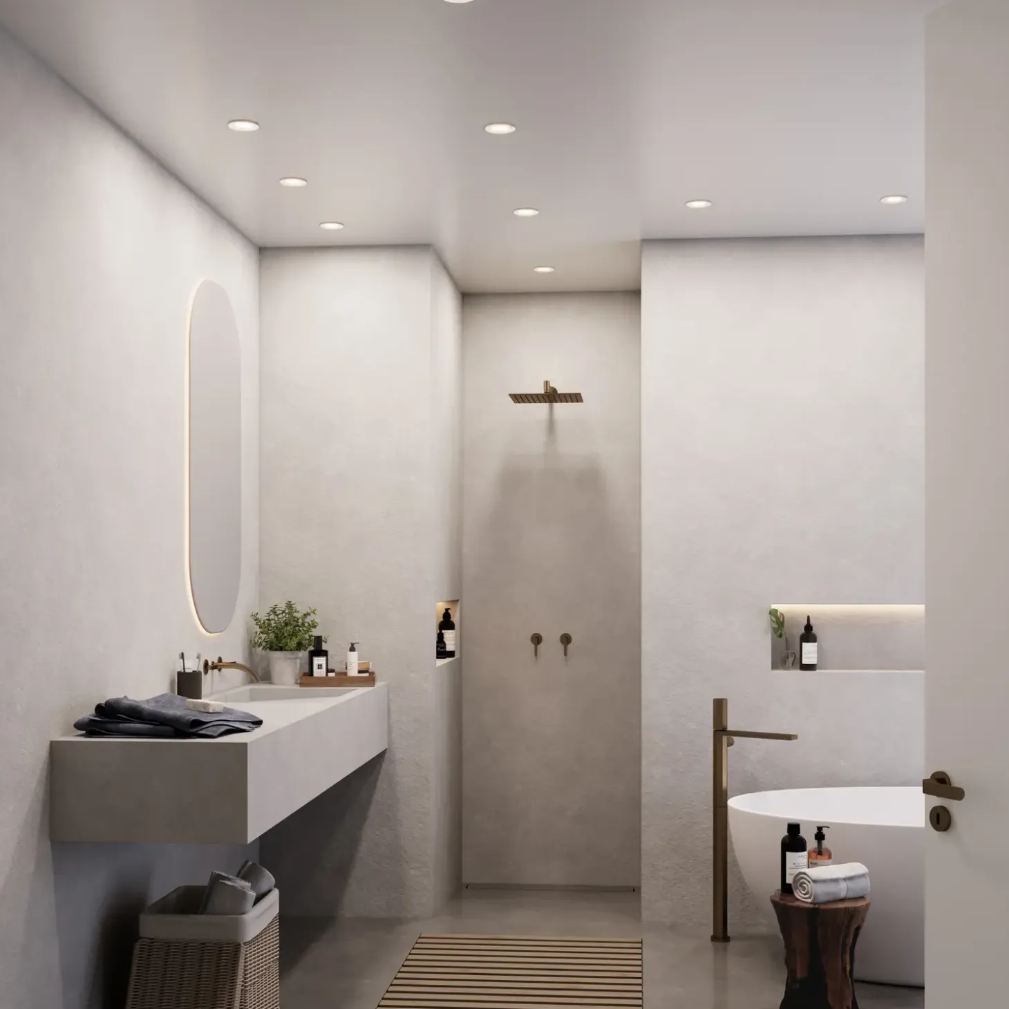 Nordlux Dorado 1-kit Dim indbygningsspot hvid