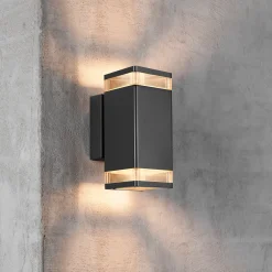 Nordlux Elm udendørs væglampe GU10 sort