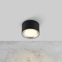 Nordlux Fallon LED-påbygningsspot sort