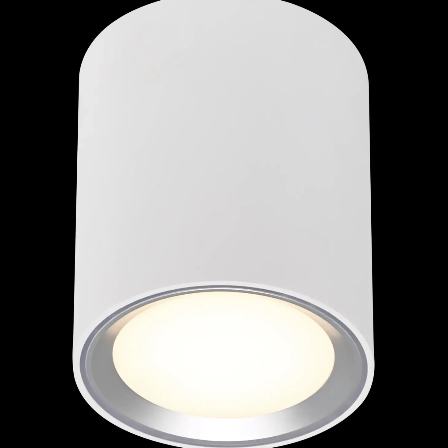 Nordlux Fallon long indbygningsspots stål/hvid