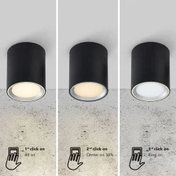 Nordlux Fallon long indbygningsspots stål/hvid