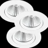 Nordlux Fremont LED-indbygningsspot 3-kit hvid