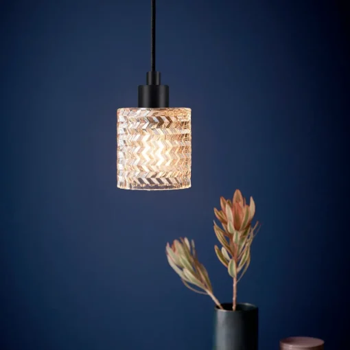Nordlux hollywood pendel E27 ravfarvet
