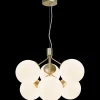 Nordlux Ivona 6-spot pendel messing