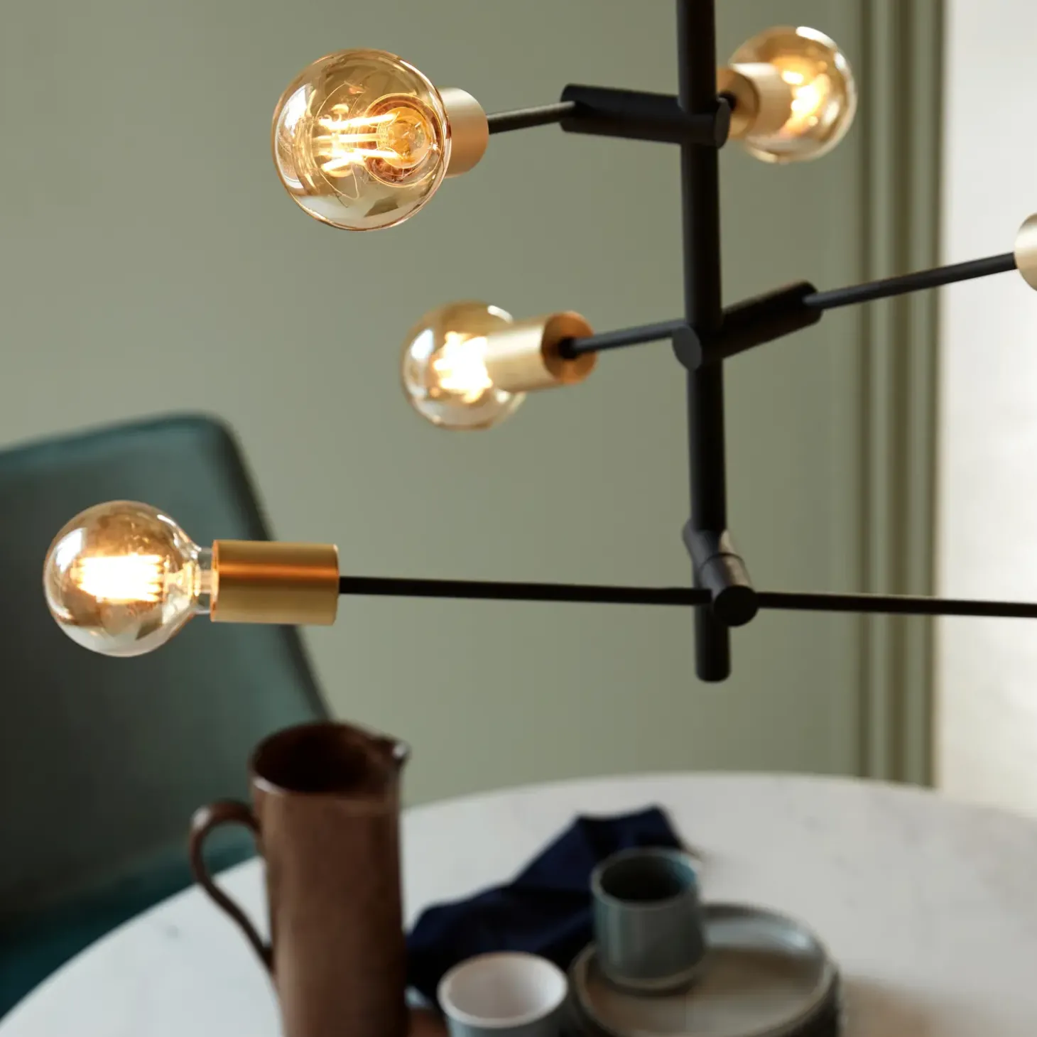 Nordlux Josefine pendel sort/messing