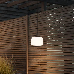 Nordlux Kettle 22 havelampe sort/hvid