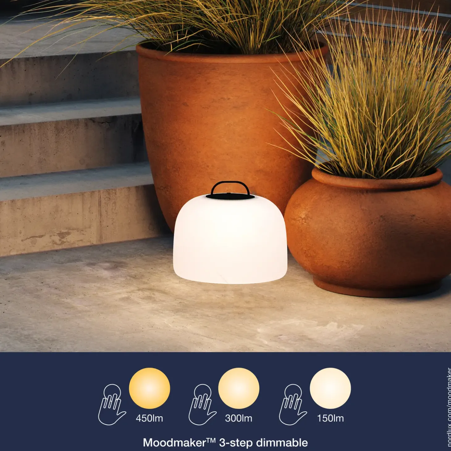 Nordlux Kettle Tripod 31 egetræ stel til Kettle