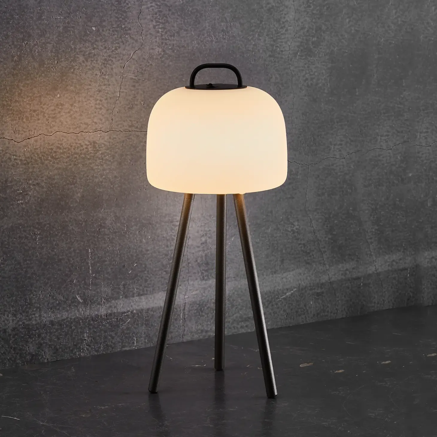 Nordlux Kettle tripod 31 sort metalstel til Kettle