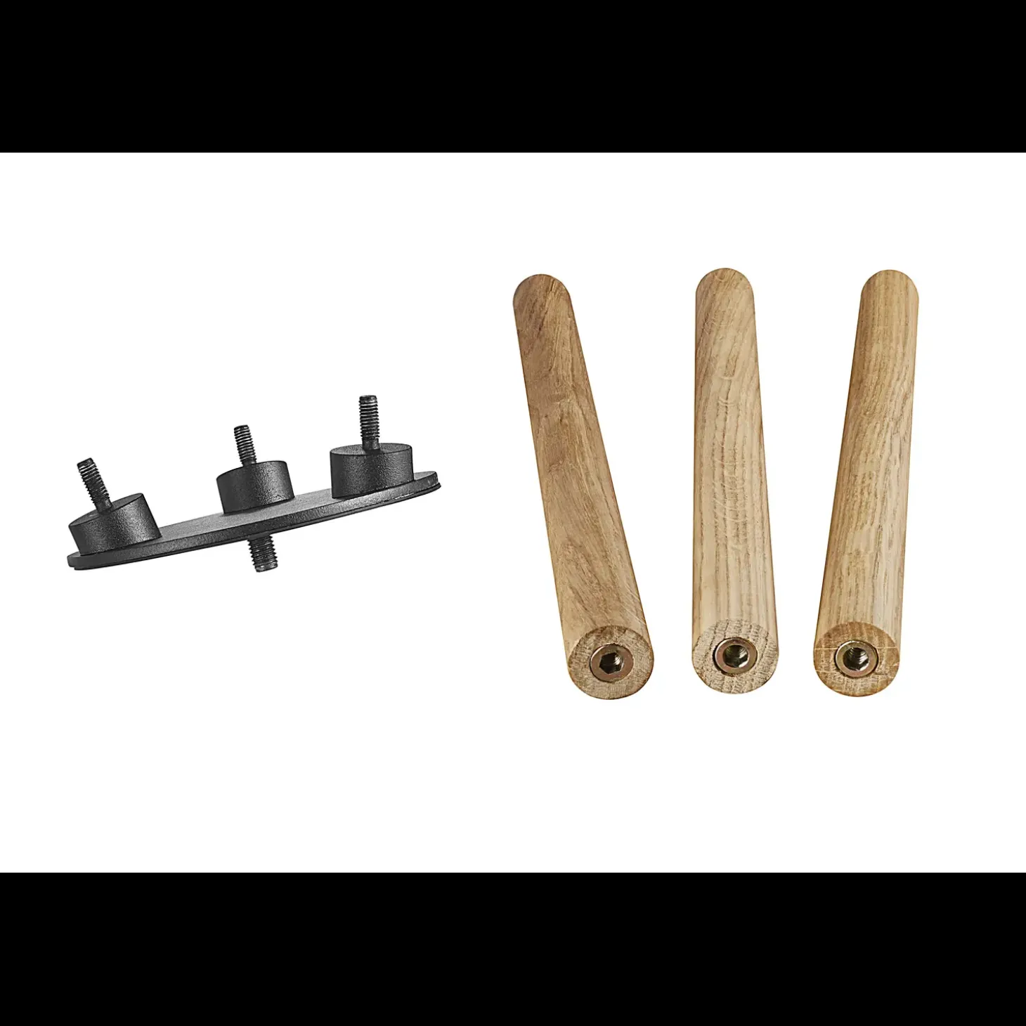 Nordlux Kettle tripod 31 sort metalstel til Kettle