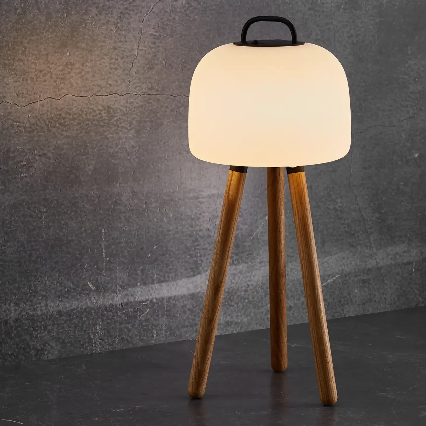 Nordlux Kettle tripod 31 sort metalstel til Kettle