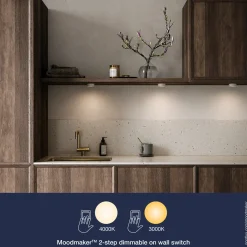 Nordlux Kitchenio 3-kit påbygningsspot hvid