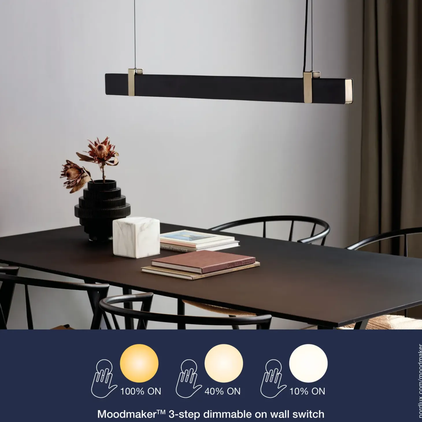 Nordlux Lilt pendel sort