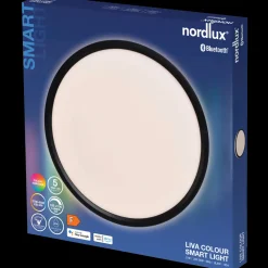 Nordlux Liva smart 2700-6500 K RGB plafond sort