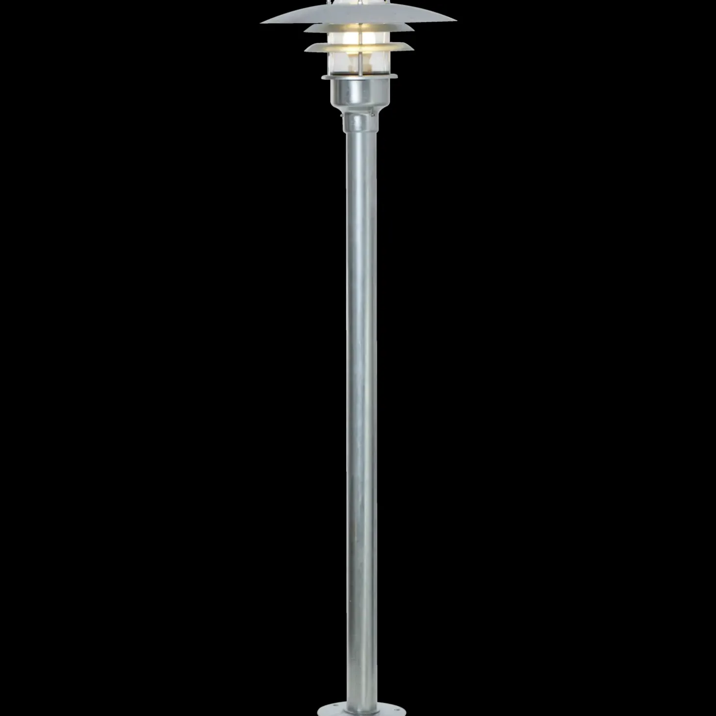 Nordlux Lønstrup 22 væglampe med sensor galvaniseret