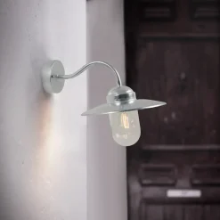 Nordlux Luxembourg Sensor udendørs væglampe galvaniseret