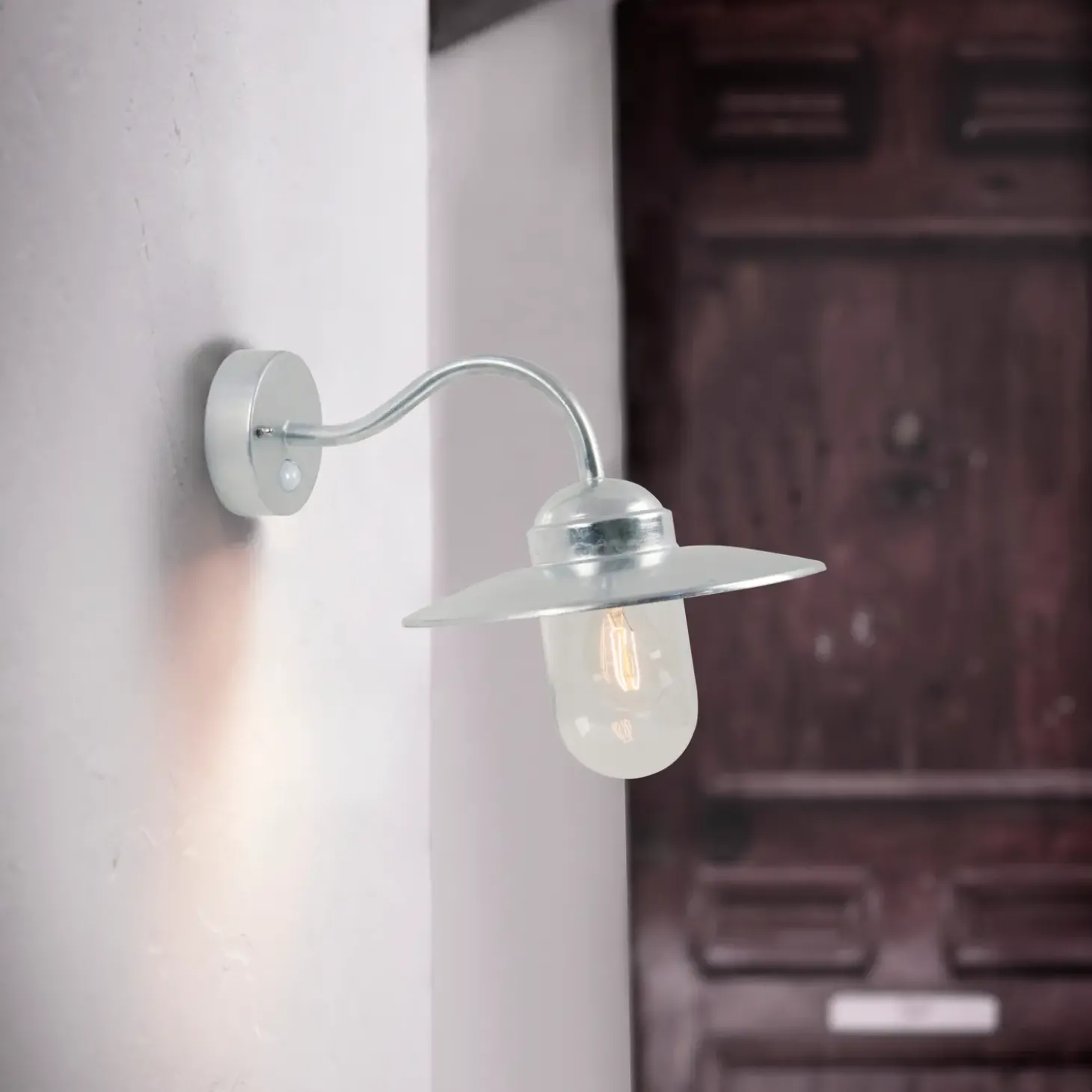 Nordlux Luxembourg udendørs væglampe sort