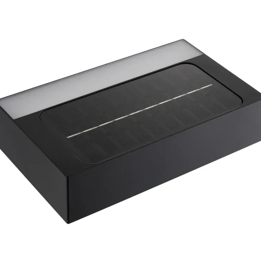 Nordlux Monay Square solar væglampe sort