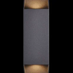 Nordlux Nico Square udendørs væglampe sort