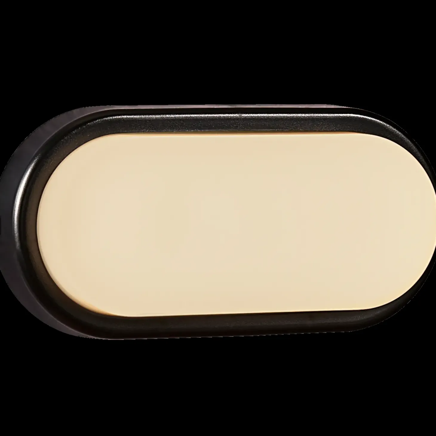 Nordlux oval udendørs væglampe sort