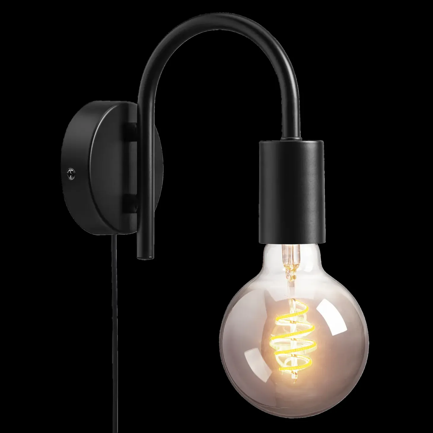 Nordlux Paco væglampe sort