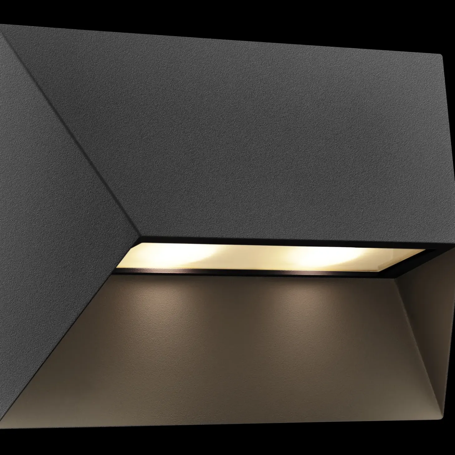 Nordlux Pontio 27 udendørs væglampe sort