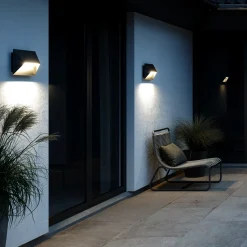 Nordlux Pontio 27 udendørs væglampe hvid